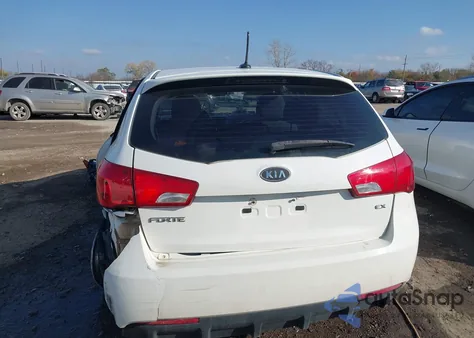 2013 Kia Forte Ex from USA, damaged, VIN KNAFU5A26D5690516